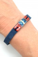 Patriotic Glass Bracelet